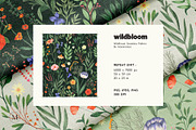 Wildbloom Botanical Pattern, a Pattern Graphic by Manimanisa (Thumbnail 4 of 10)