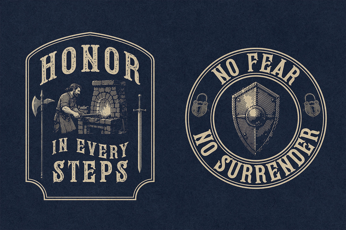 Memento – Vintage Western + Extra, a Serif Font by Kaizla03 (Photo 9 of 10)