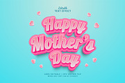 Text Effect Mother's Day, a Layer Style Add-On by Navy Graphic (Thumbnail 1 of 2)