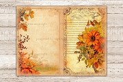 Autumn Junk Journal Pages, a Seasonal Illustration by GlamArtZhanna (Thumbnail 9 of 9)