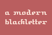 Solvang | A Modern Blackletter, a Blackletter Font by Jason Burkholder (Thumbnail 5 of 6)