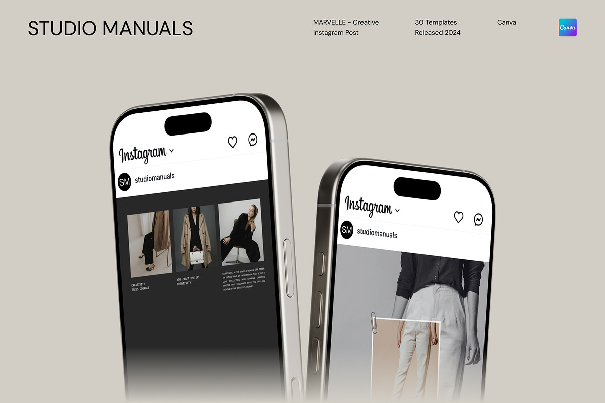 MARVELLE - Creative Instagram Post, a Social Media Template by Studio Manuals (Photo 7 of 8)