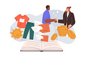 Storytelling in business concept set, a Work Illustration by Good Studio (Thumbnail 4 of 4)