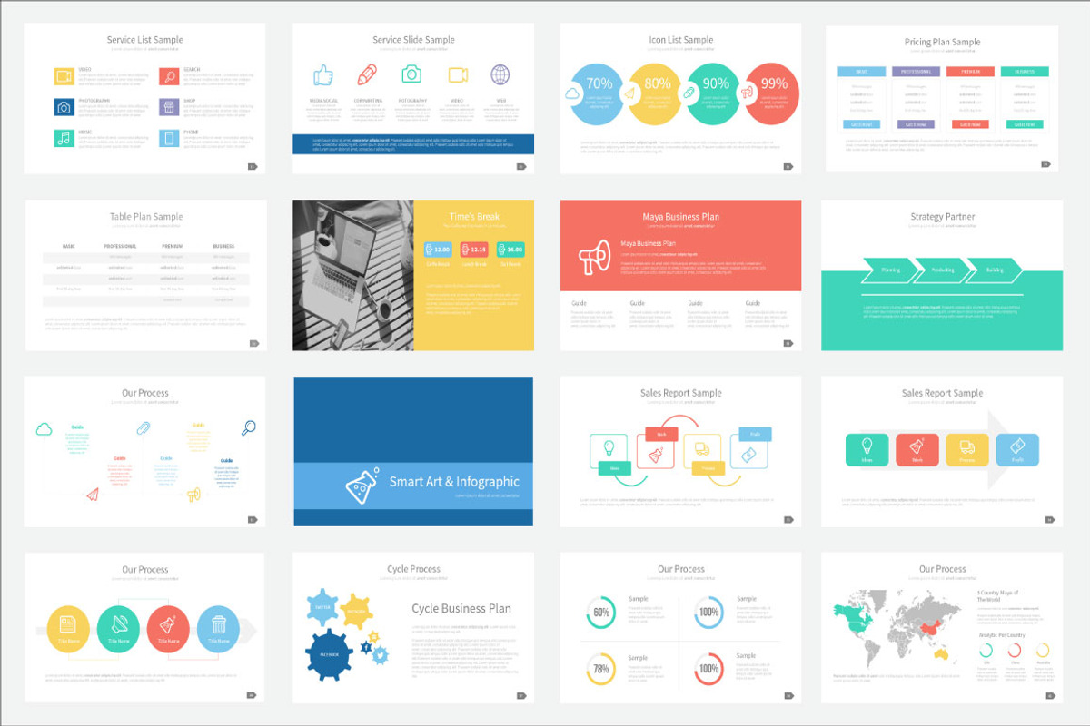 Maya Presentation Template, a Presentation Template by Rystudio (Photo 3 of 6)