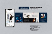 Blue Baseball Instagram Carousel, a Social Media Template by UICreative (Thumbnail 1 of 4)