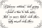 Bernard Script, a Script Font by Strong.co (Thumbnail 6 of 9)