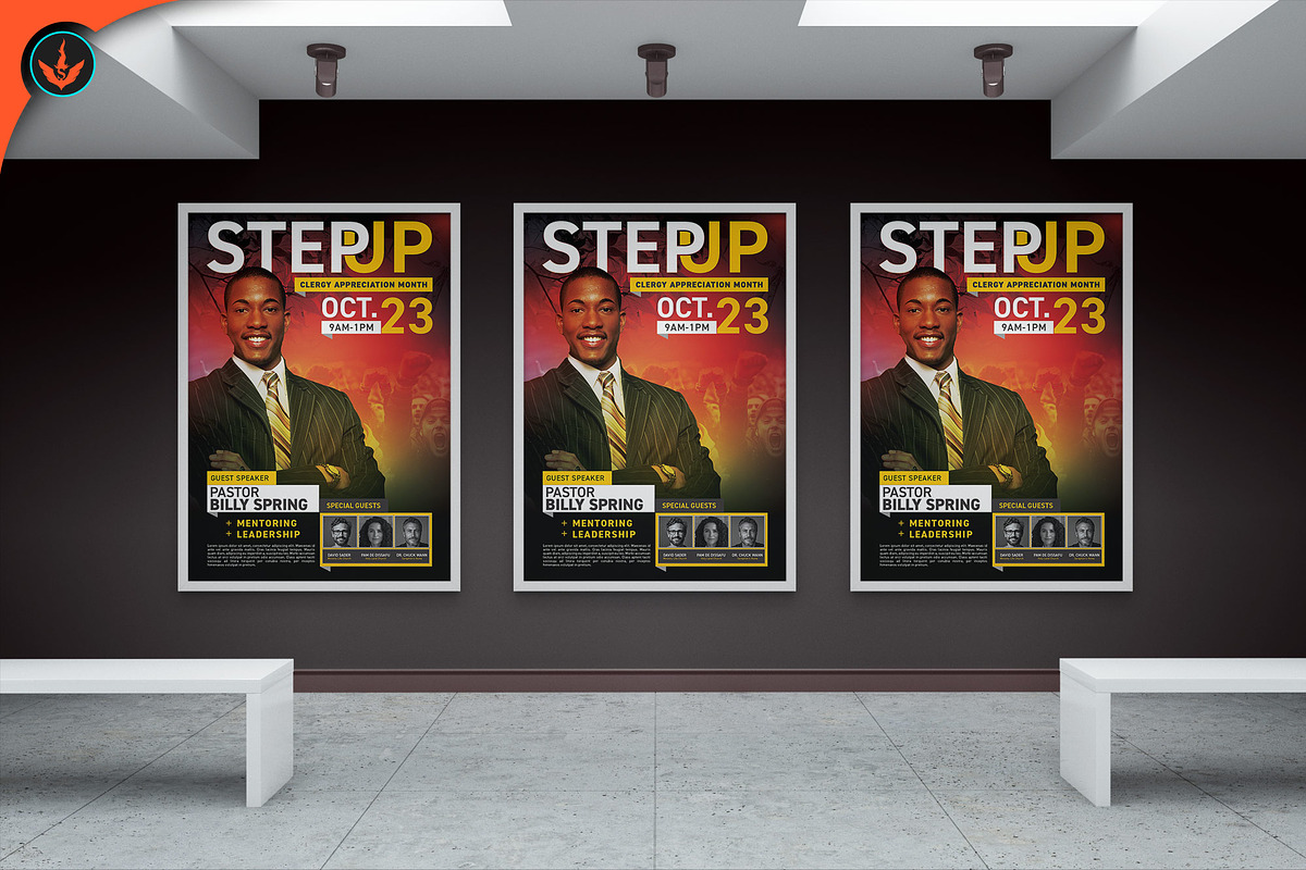 Step Up Photoshop Flyer Template, a Marketing Template by SeraphimChris (Photo 5 of 7)
