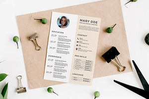 Sefiros Resume Template