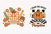 Coquette Teacher Fall Bundle Sublima, an Illustration by CreationArt (Thumbnail 5 of 5)