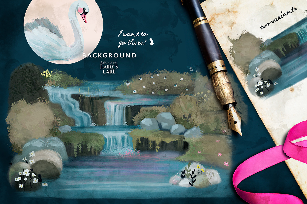 Fairy’s Lake, an Animal Illustration by Anna Babich (Photo 5 of 7)