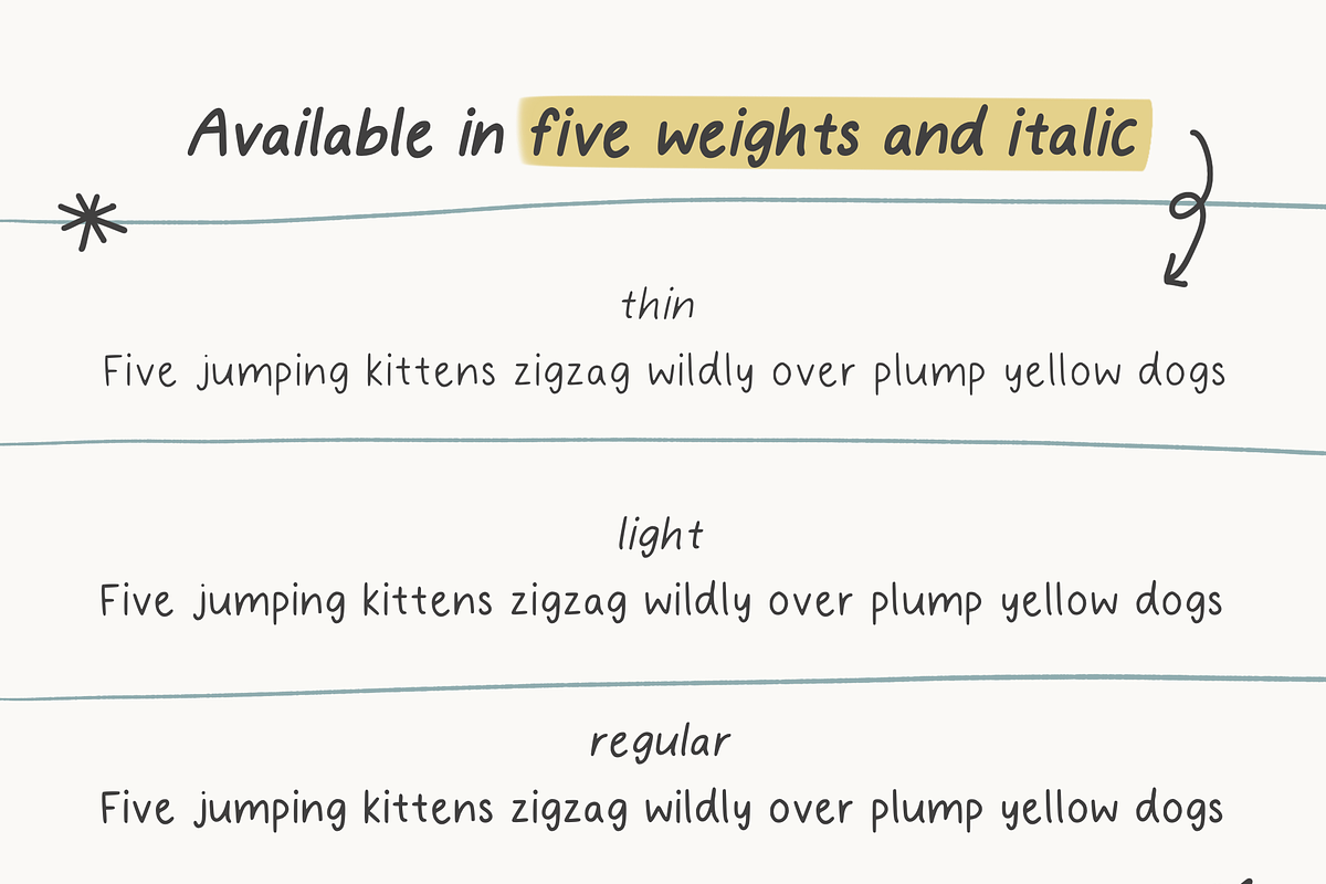 Noted Handwritten Font Bundle, a Sans Serif Font by KDigitalStudio (Photo 2 of 8)