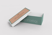 Shoe Box Mockup - 8 Views, a Packaging Mockup by Illusiongraphic (Thumbnail 8 of 17)