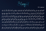 Bluegold | Modern Calligraphy, a Handwritten Font by Lemonthe (Thumbnail 4 of 7)