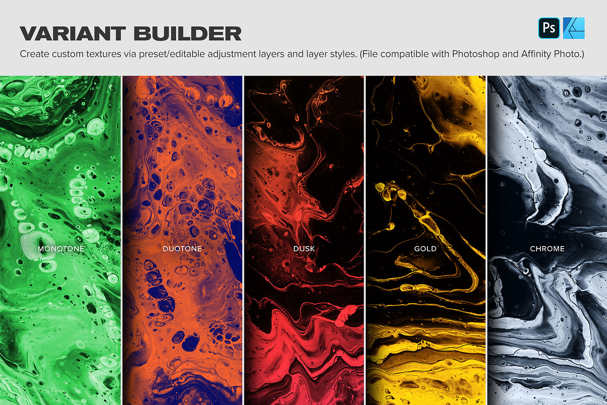 Drift: Abstract Paint Textures, a Texture Graphic by Chroma Supply (Photo 7 of 15)