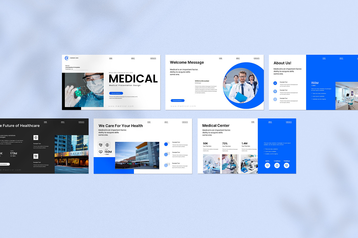 Medical Presentation Template preview 7