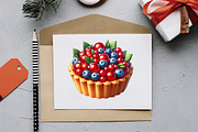 Holiday Baking Watercolor Set, an Illustration by RobertsArt (Thumbnail 6 of 7)
