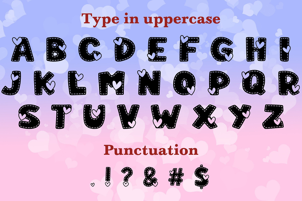 Sweet Heart - Display Font, a Sans Serif Font by Adalin Shop (Photo 2 of 6)