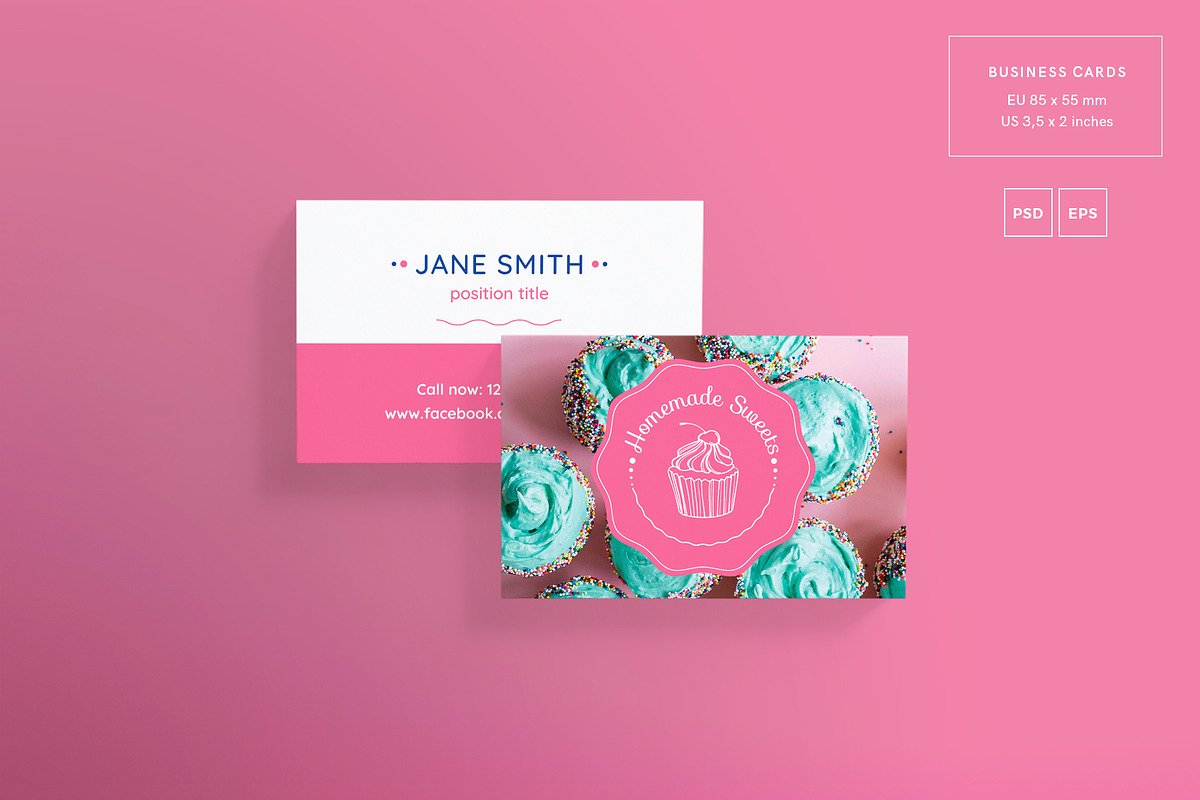 Mega Bundle | Homemade Sweets, a Poster Template by Amber Graphics (Photo 7 of 21)