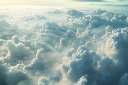 Breathtaking aerial view of fluffy c, a Photo by Iftikhar Alam
