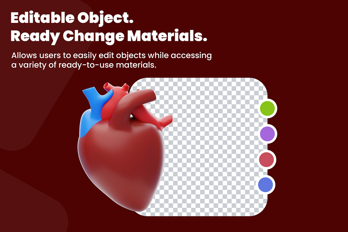 Human Organ Icon Pack, an Object 3D Model by novia99design (Photo 4 of 8)