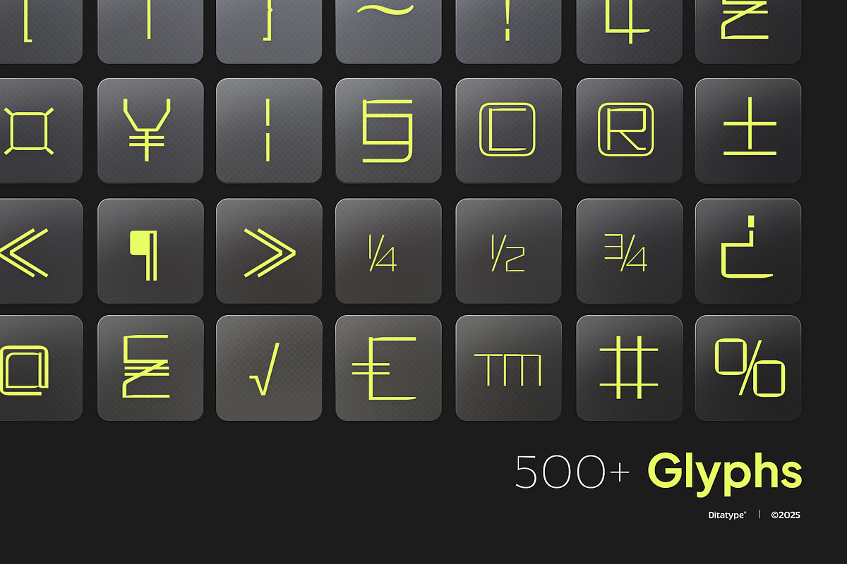 Wisfox, a Symbol Font by Ditatype (Photo 13 of 16)