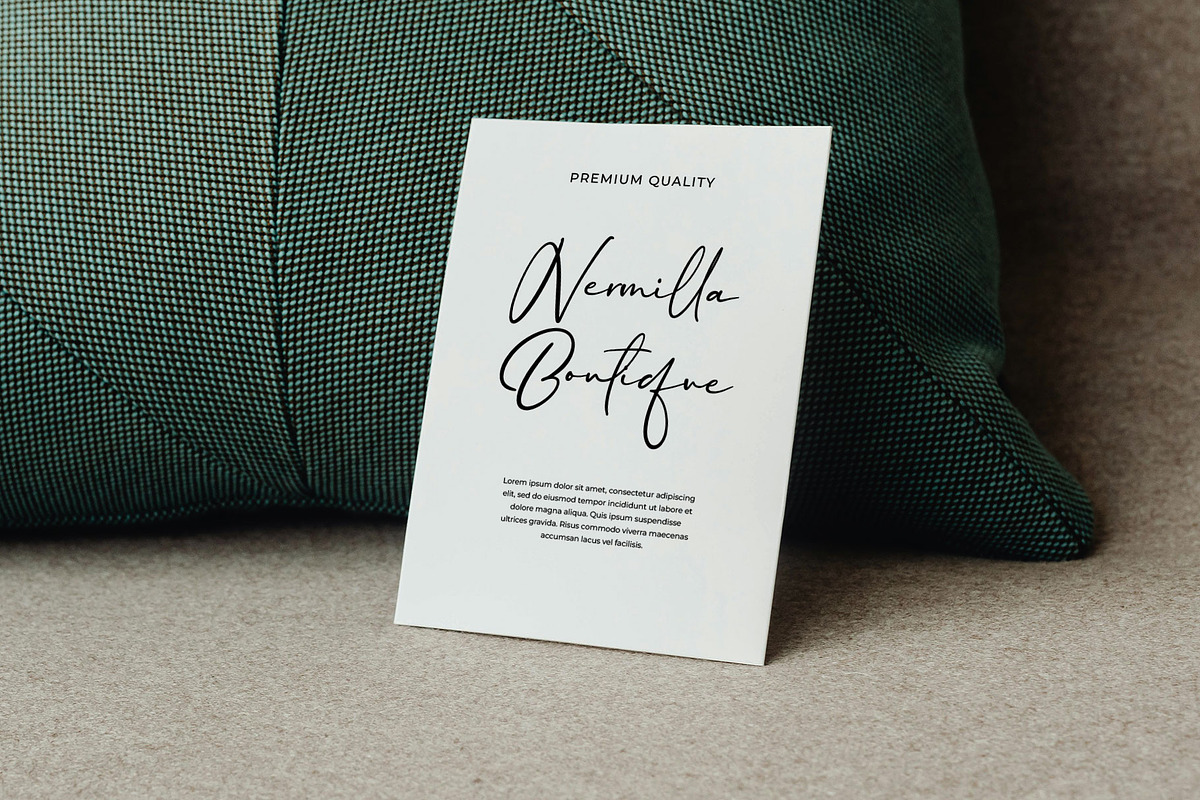 Muselint Modern Handwritten Font, a Script Font by RantautypeStudio (Photo 12 of 18)