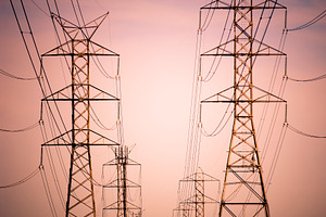 Electrical Pylons, an Industrial Photo by THP Creative