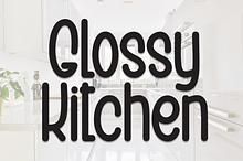 Glossy Kitchen | Script Font
