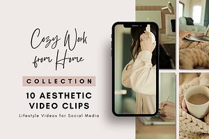 Cozy WFH: 10 Aesthetic Video Clips