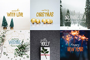 Berry Merry Font, a Font by Creativeqube Design (Thumbnail 3 of 4)