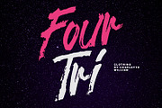 Zhow Badu Handmade Brush Font, a Handwritten Font by Maulana Creative (Thumbnail 4 of 9)