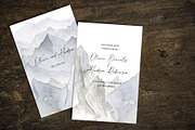 Watercolor Mountains Clipart, a Background Graphic by Lemon design (Thumbnail 8 of 8)