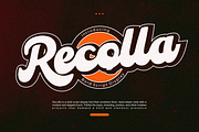 Recolla, a Script Font by saemoon creative (Thumbnail 1 of 15)