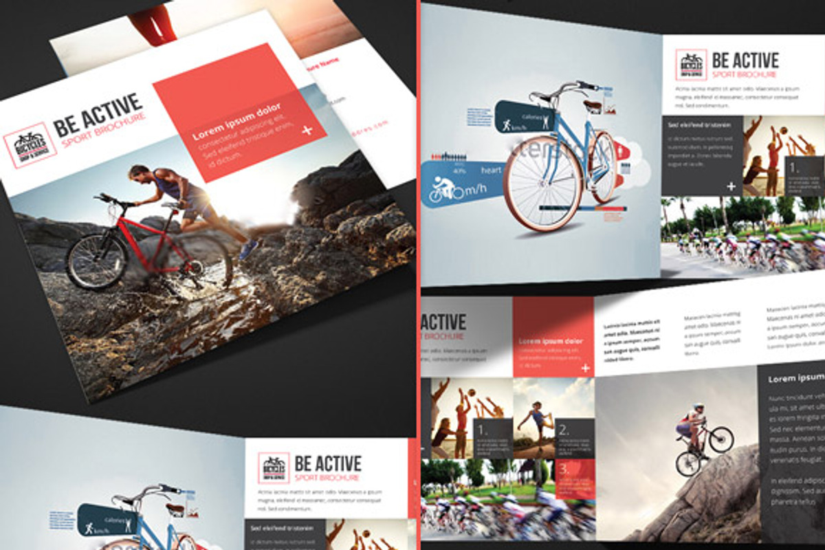 Be Active - Sport Trifold Brochure, a Brochure Template by pixart_pm (Photo 2 of 3)