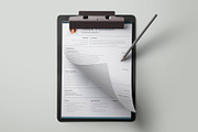 CV Template for Engineering Manager, a Resume Template by MotoCMS (Thumbnail 2 of 3)