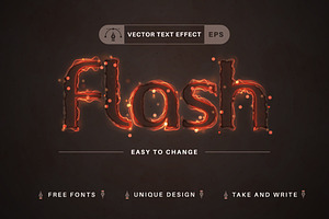 Ember - Editable Text Effect