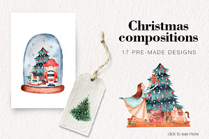 Christmas Nutcracker Watercolor Set