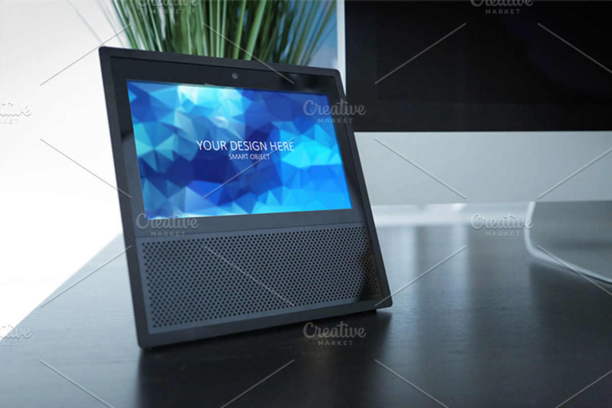 Echo Show Workstation PSD Mockups, an iPhone Mockup by Shop Mockpro (Photo 5 of 19)