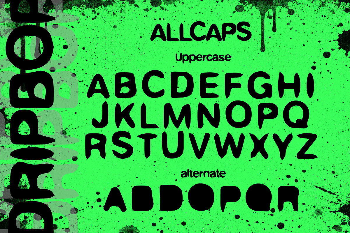 DRIPBOP FONT, a Handwritten Font by KengGraphic (Photo 8 of 12)