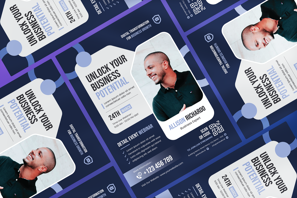 Business Workshop Flyer, a Flyer Template by Annora Studio (Photo 3 of 5)