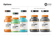 Supplement Bottle Mockup, a Packaging Mockup by Mockup Factory (Thumbnail 3 of 3)