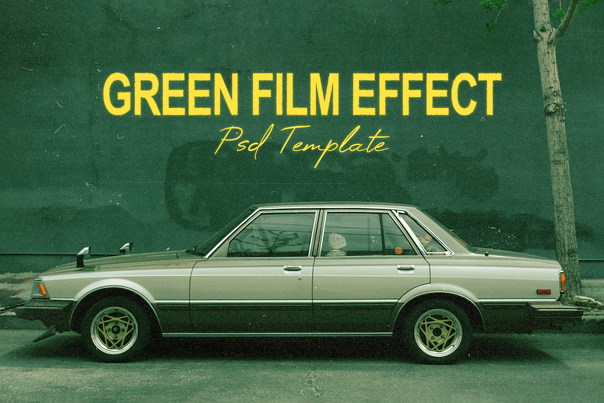 Green Film Effect, a Layer Style Add-On by Goodies.Buro (Photo 1 of 10)