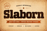 Slaborn, a Slab Serif Font by Wow Magic (Thumbnail 1 of 5)