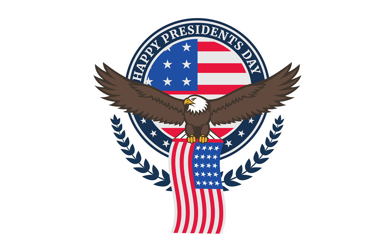 A collection of patriotic eagle logo, an Object Graphic by FarhanYousaf (Photo 3 of 5)