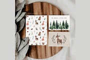 Little Forest watercolor clipart, an Animal Illustration by Estudio 812 (Thumbnail 9 of 9)