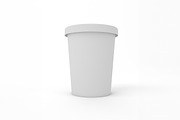 Ice Cream Tub Mockup, a Packaging Mockup by Qaleb Studio (Thumbnail 3 of 3)