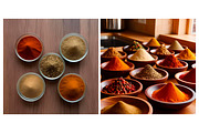 SET Indian Traditional Spices Mix, a Graphic by IrySha (Thumbnail 7 of 11)