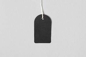 Clothing tag, gift tag mockup, JPEG, a Holiday Photo by Shablon