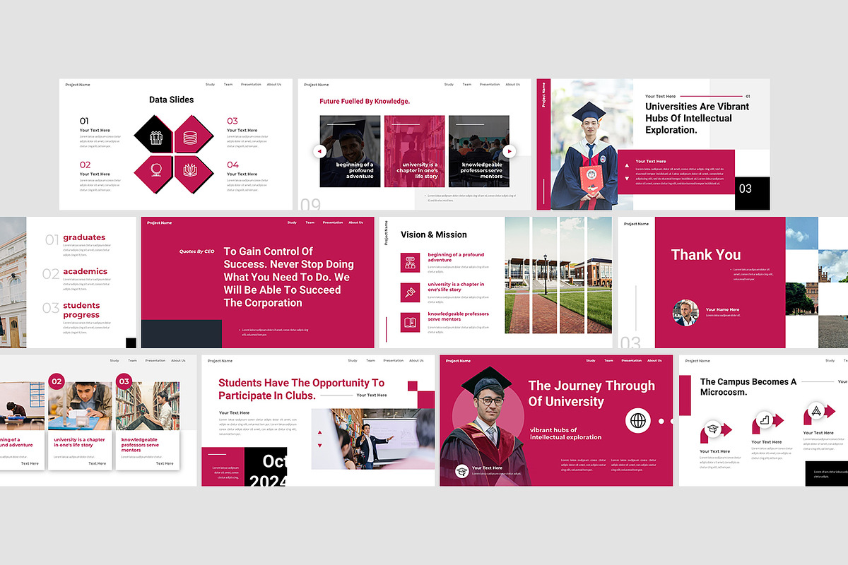 University College Academic PPT, a Presentation Template by Robs Daily Design (Photo 2 of 9)