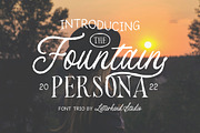 Fountain Persona - Font Trio, a Script Font by Letterhend Studio (Thumbnail 1 of 9)